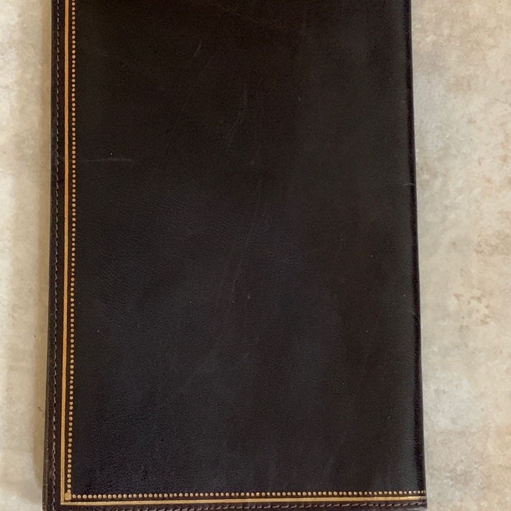 Vtg Retro “Denis of Florence” Genuine calf skin leather wallet made in Italy - Picture 13 of 15